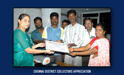 District collector appreciation