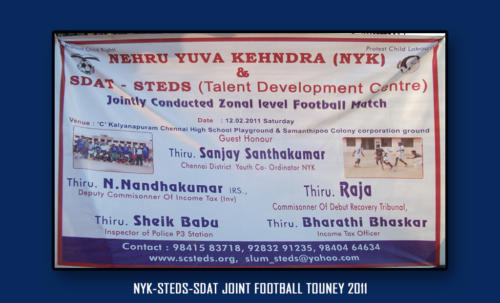 NYK-STEDS-SDAT joint football touney 2011-1