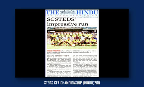 STEDS CFA Championship (Hindu)2011