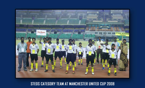STEDS Category Team at Manchester United Cup 2008-2