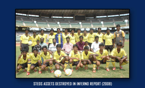 STEDS assets destroyed in inferno Report (2008)-1