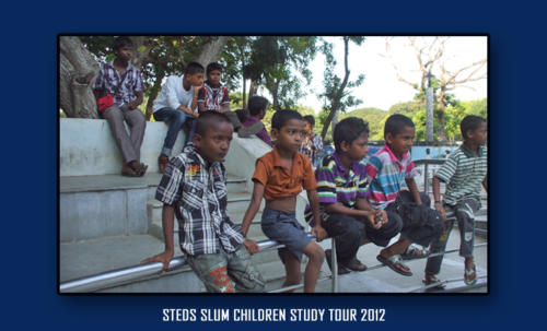 STEDS slum children Study tour 2012-1