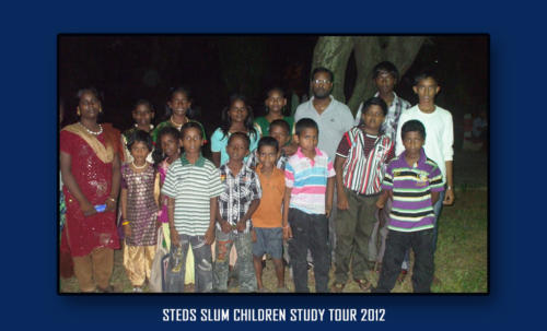 STEDS slum children Study tour 2012-4